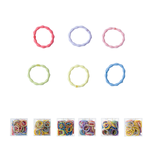 100 Colorful Boxed Childrens Ring Rings